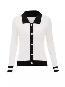 Пуловер CHANI, цвет wollweiss schwarz