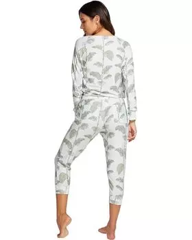 Пуловер Chaser Cozy Knit Raglan Pullover, цвет Minty Palms