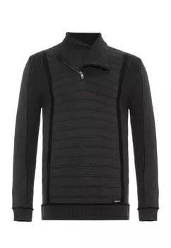 Пуловер Cipo & Baxx, антрацит