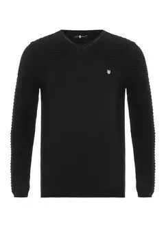 Пуловер Cipo & Baxx, черный