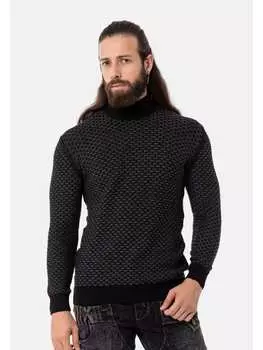 Пуловер Cipo & Baxx, черный