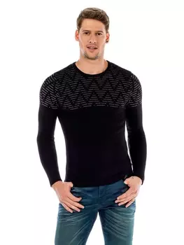 Пуловер Cipo & Baxx, черный