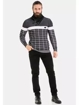 Пуловер Cipo & Baxx, черный