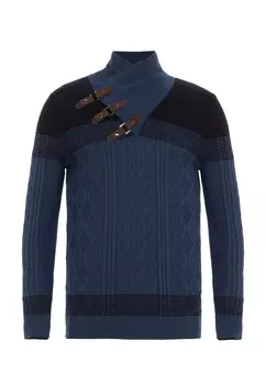 Пуловер Cipo & Baxx, индиго