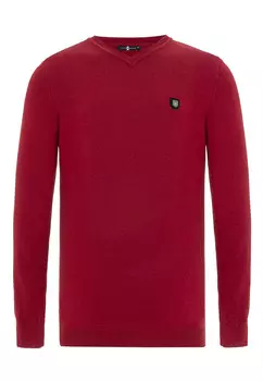 Пуловер Cipo & Baxx, красный