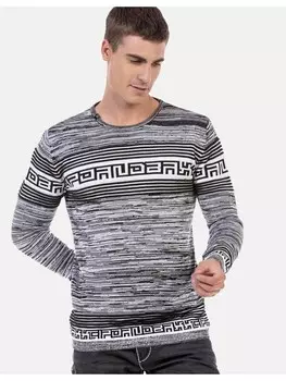 Пуловер Cipo & Baxx Pullover, серый