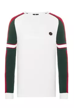 Пуловер Cipo & Baxx Strick, белый