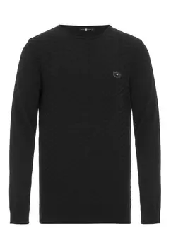 Пуловер Cipo & Baxx Strick, черный