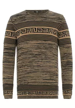 Пуловер Cipo & Baxx Strick, кэмел