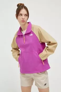 Пуловер Class V для отдыха на открытом воздухе The North Face, фиолетовый