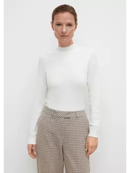 Пуловер comma, белый