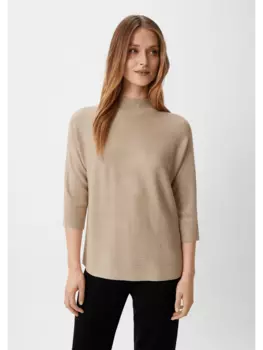 Пуловер comma, бежевый