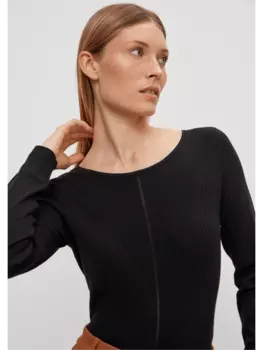 Пуловер comma, черный