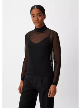 Пуловер comma, черный