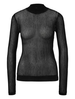 Пуловер comma, черный