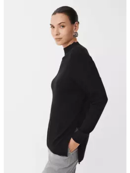 Пуловер comma, черный