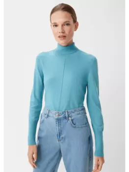 Пуловер comma CI, бирюзовый