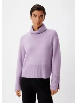 Пуловер comma, фиолетовый