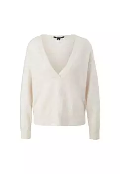 Пуловер comma,, кремовый