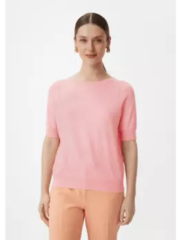 Пуловер comma, розовый