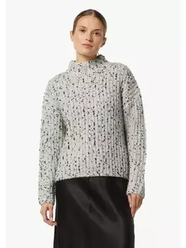 Пуловер comma Strickpullover langarm, белый