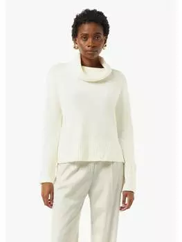 Пуловер comma Strickpullover langarm, белый