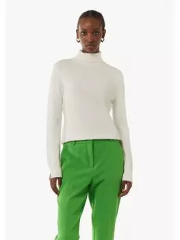 Пуловер comma Strickpullover langarm, белый