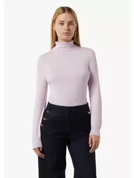 Пуловер comma Strickpullover langarm, фиолетовый