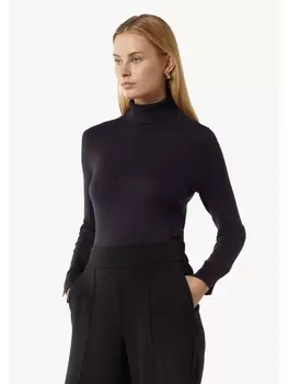 Пуловер comma Strickpullover langarm, фиолетовый