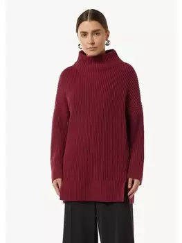 Пуловер comma Strickpullover langarm, красный
