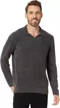 Пуловер CozyChic Ultra Lite с ребристым воротником Barefoot Dreams, цвет Carbon