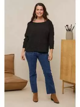 Пуловер Curvy Lady Pullover, черный