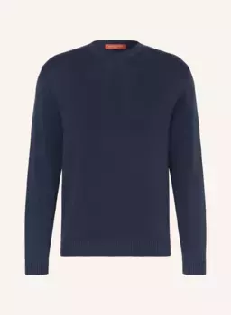 Пуловер Daniele Fiesoli, синий