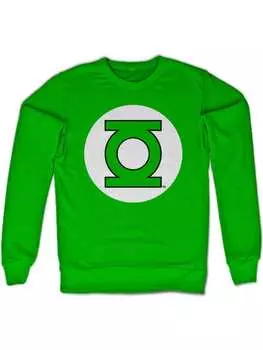 Пуловер DC Comics, зеленый
