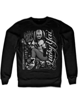 Пуловер DC Commics Harley Quinn, черный