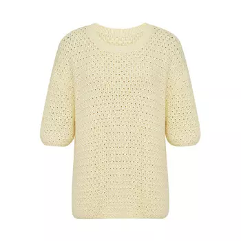 Пуловер Deep Breath короткими рукавами, желтый