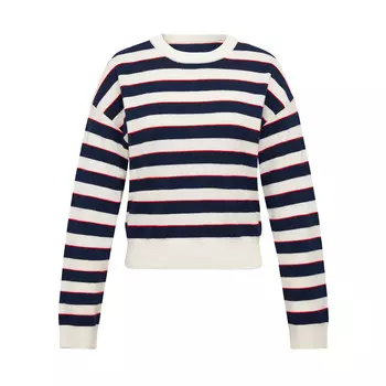 Пуловер Deep Breath полосатый, синий