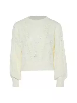 Пуловер DreiMaster, белый