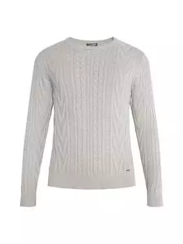 Пуловер DreiMaster, цвет hellgrau melange