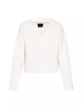 Пуловер DreiMaster Klassik, белый