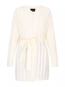 Пуловер DreiMaster Klassik Cardigan, белый