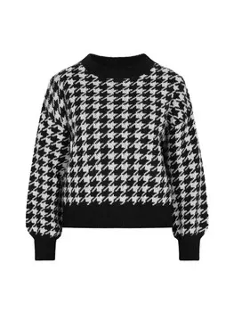 Пуловер DreiMaster Klassik, цвет schwarz wollweiss