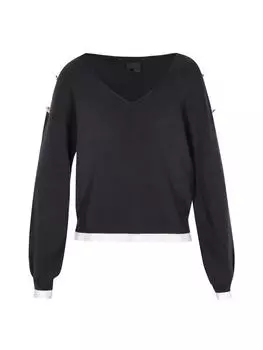 Пуловер DreiMaster Klassik, темно-синий