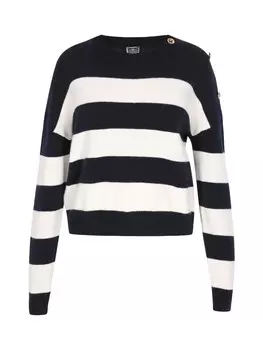 Пуловер DreiMaster Maritim, цвет marine wollweiss