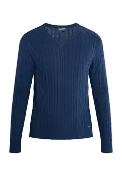 Пуловер DreiMaster Strick, морской