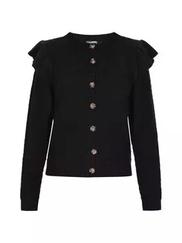 Пуловер DreiMaster Vintage Cardigan, черный