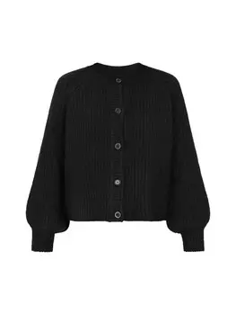 Пуловер DreiMaster Vintage Cardigan, черный
