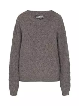 Пуловер DreiMaster Vintage, цвет grau melange