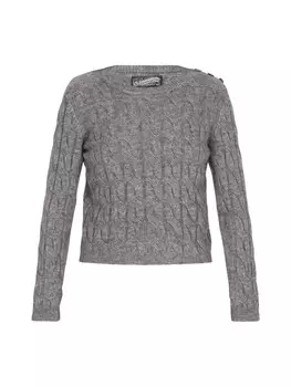 Пуловер DreiMaster Vintage, цвет grau melange