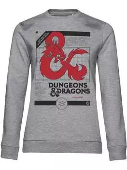 Пуловер Dungeons And Dragons, серый